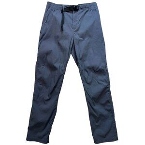 Merrell Mens Elastic Waist Pull On Casual Pants Flat Front Stretch Size 34 Blue